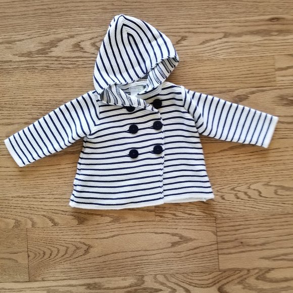 *3 for $20*first impressions play striped cardigan 12M - Picture 1 of 4